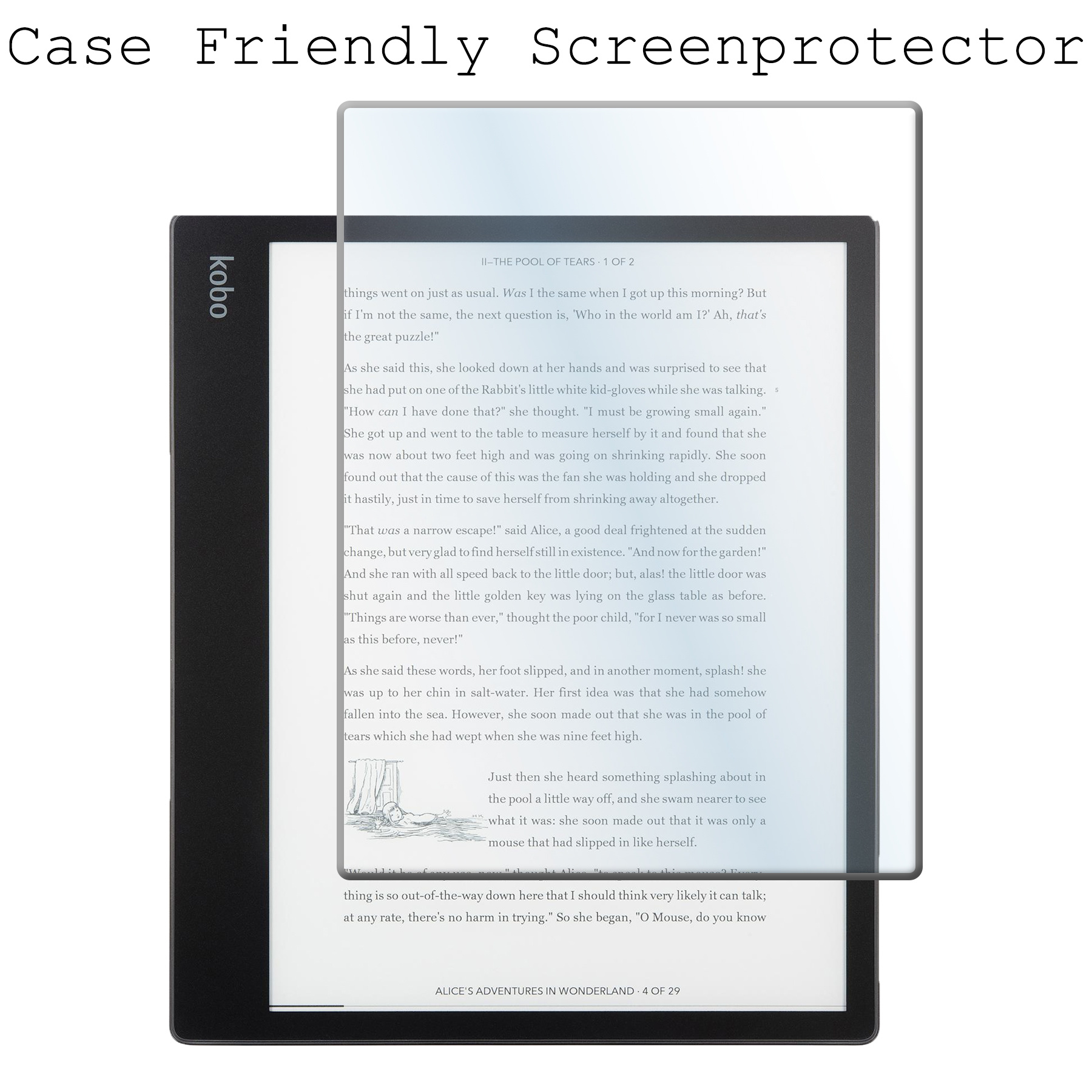 BASEY. Screenprotector Geschikt voor Kobo Elipsa 2E Screenprotector Tempered Glass - Screenprotector Geschikt voor Kobo Elipsa 2E Screen Protector - 3 Stuks