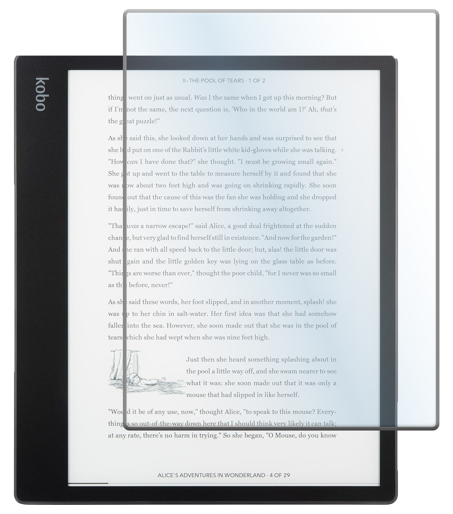 NoXx Screenprotector Geschikt voor Kobo Elipsa 2E Screenprotector Bescherm Glas Tempered Glass Screen Protector
