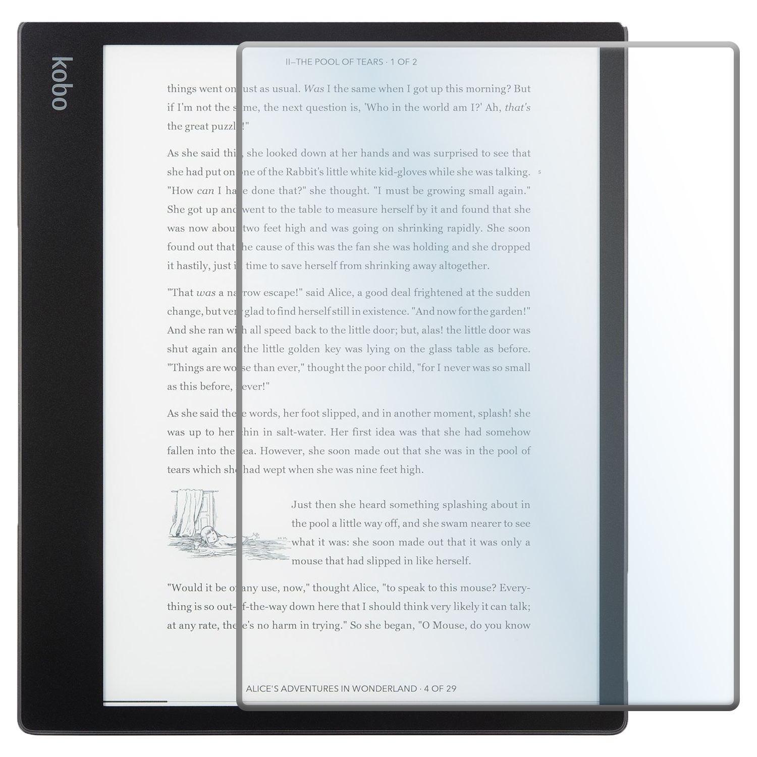 Nomfy Screenprotector Geschikt voor Kobo Elipsa 2E Screenprotector Bescherm Glas - Screenprotector Geschikt voor Kobo Elipsa 2E Screen Protector Tempered Glass