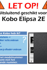Nomfy Screenprotector Geschikt voor Kobo Elipsa 2E Screenprotector Bescherm Glas - Screenprotector Geschikt voor Kobo Elipsa 2E Screen Protector Tempered Glass