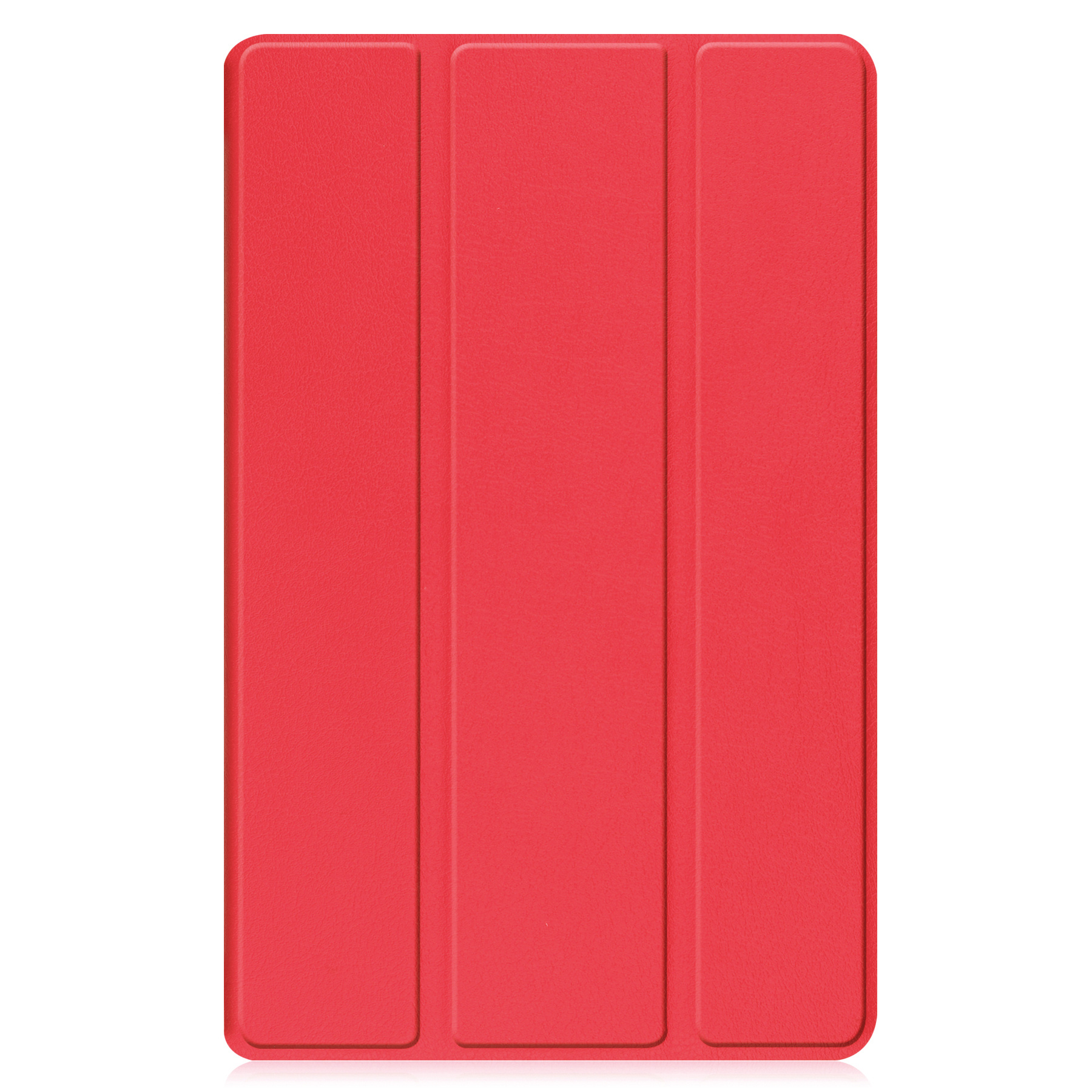 Nomfy Hoes Geschikt voor Lenovo Tab M9 Hoes Tri-fold Tablet Hoesje Case Met Screenprotector - Hoesje Geschikt voor Lenovo Tab M9 Hoesje Hardcover Bookcase - Rood