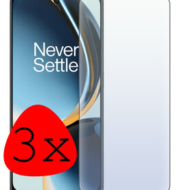 BASEY. BASEY. OnePlus Nord CE 3 Lite Screenprotector Glas - 3 PACK