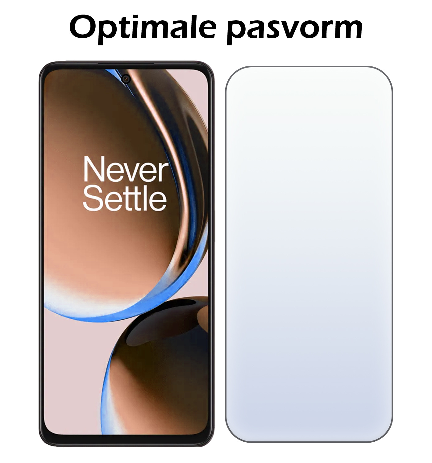 Nomfy Screenprotector Geschikt voor OnePlus Nord CE 3 Lite Screenprotector Bescherm Glas Tempered Glass - Screenprotector Geschikt voor OnePlus Nord CE 3 Lite Screen Protector