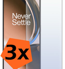 Nomfy Nomfy OnePlus Nord CE 3 Lite Screenprotector Glas - 3 PACK