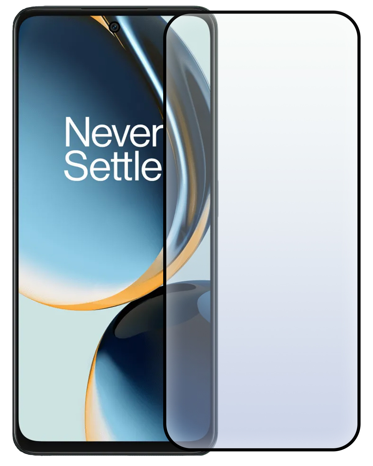 BASEY. Screenprotector Geschikt voor OnePlus Nord CE 3 Lite Screenprotector Beschermglas Full Cover - Screenprotector Geschikt voor OnePlus Nord CE 3 Lite Screen Protector Full Cover