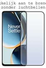 BASEY. Screenprotector Geschikt voor OnePlus Nord CE 3 Lite Screenprotector Beschermglas Full Cover - Screenprotector Geschikt voor OnePlus Nord CE 3 Lite Screen Protector Full Cover - 2 Stuks