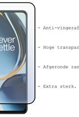 BASEY. Screenprotector Geschikt voor OnePlus Nord CE 3 Lite Screenprotector Beschermglas Full Cover - Screenprotector Geschikt voor OnePlus Nord CE 3 Lite Screen Protector Full Cover - 3 Stuks