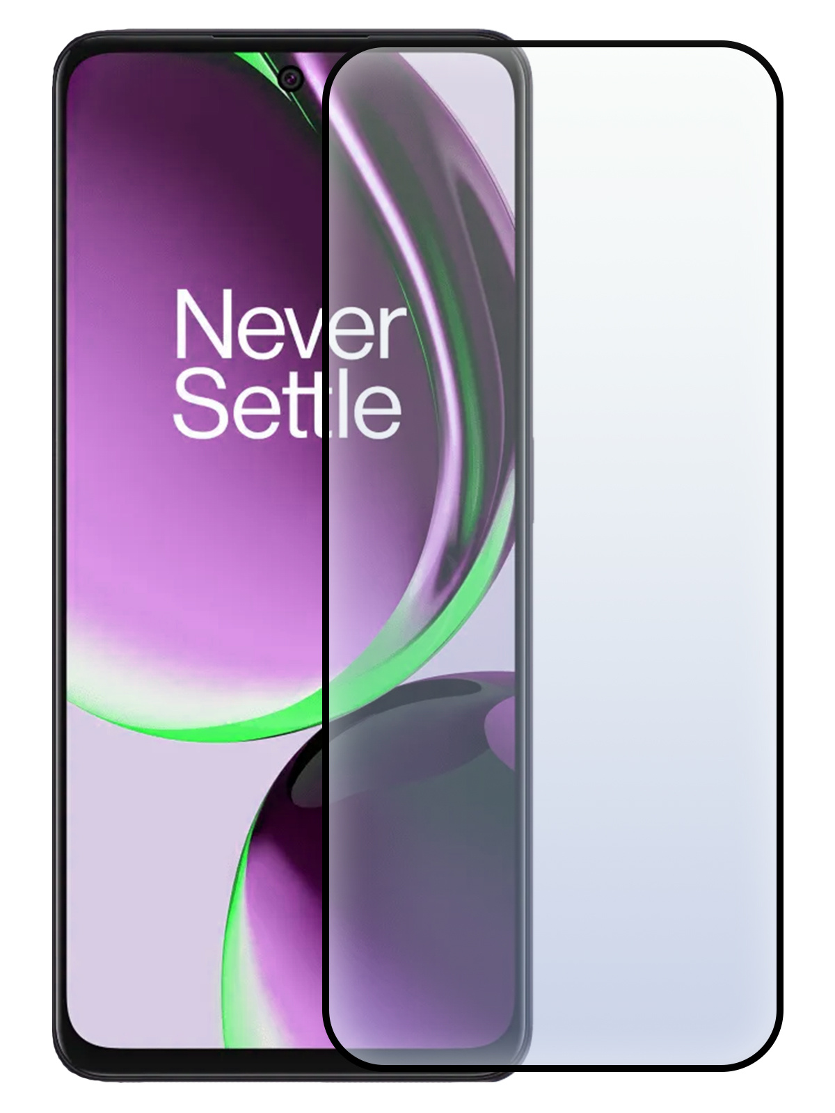 NoXx Screenprotector Geschikt voor OnePlus Nord CE 3 Lite Screenprotector Tempered Glass Gehard Glas Full Cover