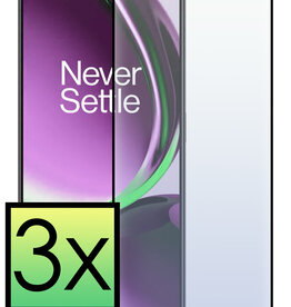NoXx NoXx OnePlus Nord CE 3 Lite Screenprotector Glas Full Cover - 3 PACK