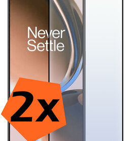 Nomfy Nomfy OnePlus Nord CE 3 Lite Screenprotector Glas Full Cover - 2 PACK