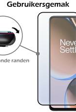 Nomfy Screenprotector Geschikt voor OnePlus Nord CE 3 Lite Screenprotector Bescherm Glas - Screenprotector Geschikt voor OnePlus Nord CE 3 Lite Screen Protector Tempered Glass Full Screen Full Cover - 2 PACK