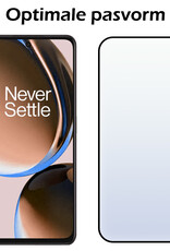 Nomfy Screenprotector Geschikt voor OnePlus Nord CE 3 Lite Screenprotector Bescherm Glas - Screenprotector Geschikt voor OnePlus Nord CE 3 Lite Screen Protector Tempered Glass Full Screen Full Cover - 2 PACK