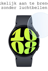 BASEY. Screenprotector Geschikt voor Samsung Watch 6 40 mm Screenprotector Tempered Glass Beschermglas - Screenprotector Geschikt voor Samsung Galaxy Watch 6 (40 mm) Screen Protector - 2 Stuks