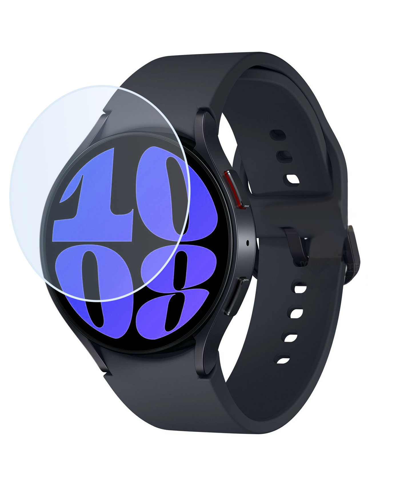NoXx Screenprotector Geschikt voor Samsung Watch 6 40 mm Screenprotector Tempered Glass Gehard Glas