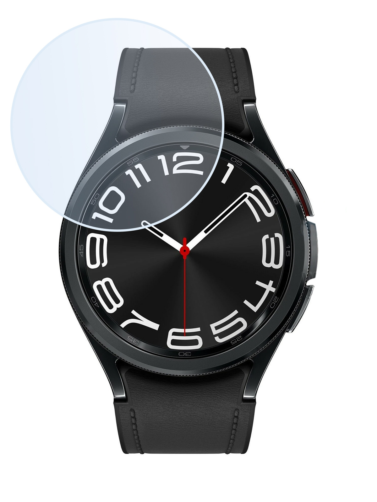 BASEY. Screenprotector Geschikt voor Samsung Watch 6 Classic 43 mm Screenprotector Tempered Glass Beschermglas - Screenprotector Geschikt voor Samsung Galaxy Watch 6 Classic (43 mm) Screen Protector