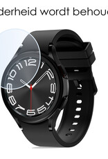 NoXx Screenprotector Geschikt voor Samsung Watch 6 Classic 43 mm Screenprotector Tempered Glass Gehard Glas - 2x