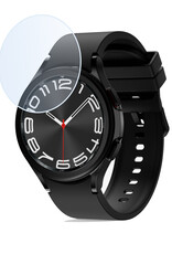 Nomfy Screenprotector Geschikt voor Samsung Watch 6 Classic 47 mm Screenprotector Bescherm Glas - Screen Protector Geschikt voor Samsung Galaxy Watch 6 Classic (47 mm) Screenprotector Tempered Glass
