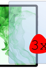 BASEY. Screenprotector Geschikt voor Samsung Galaxy Tab S9 Screenprotector Tempered Glass - Screenprotector Geschikt voor Samsung Tab S9 Screen Protector Beschermglas - 3 Stuks