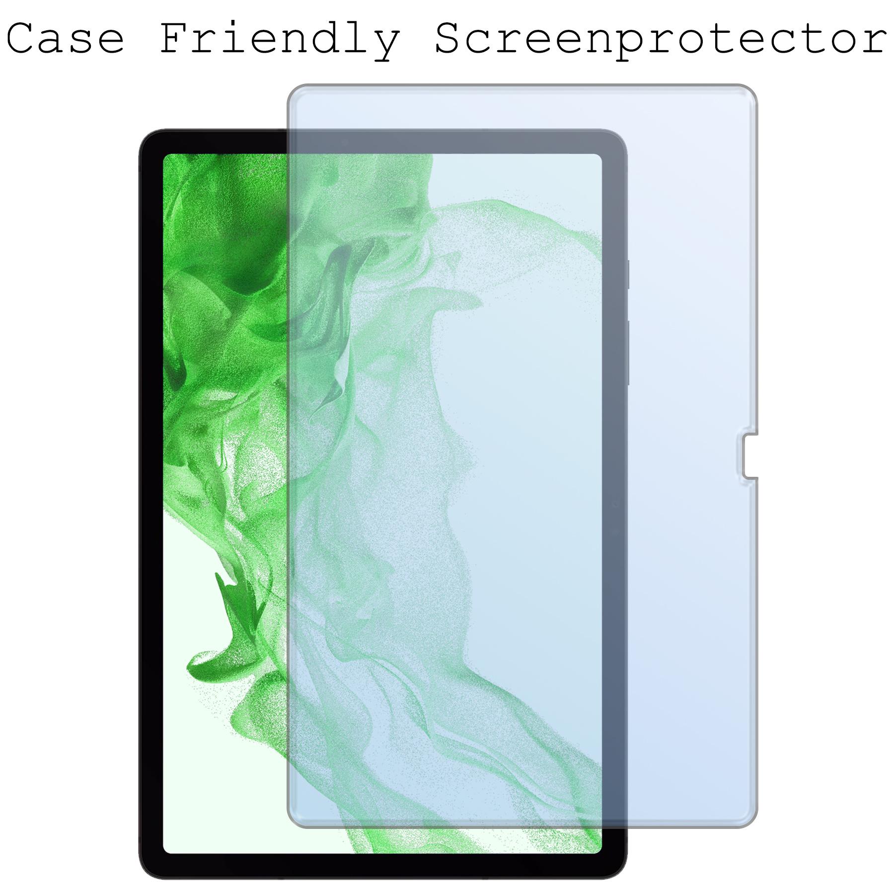 BASEY. Screenprotector Geschikt voor Samsung Galaxy Tab S9 Plus Screenprotector Tempered Glass - Screenprotector Geschikt voor Samsung Tab S9 Plus Screen Protector Beschermglas