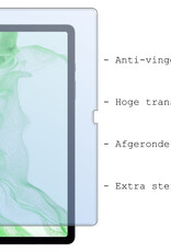 BASEY. Screenprotector Geschikt voor Samsung Galaxy Tab S9 Plus Screenprotector Tempered Glass - Screenprotector Geschikt voor Samsung Tab S9 Plus Screen Protector Beschermglas - 3 Stuks