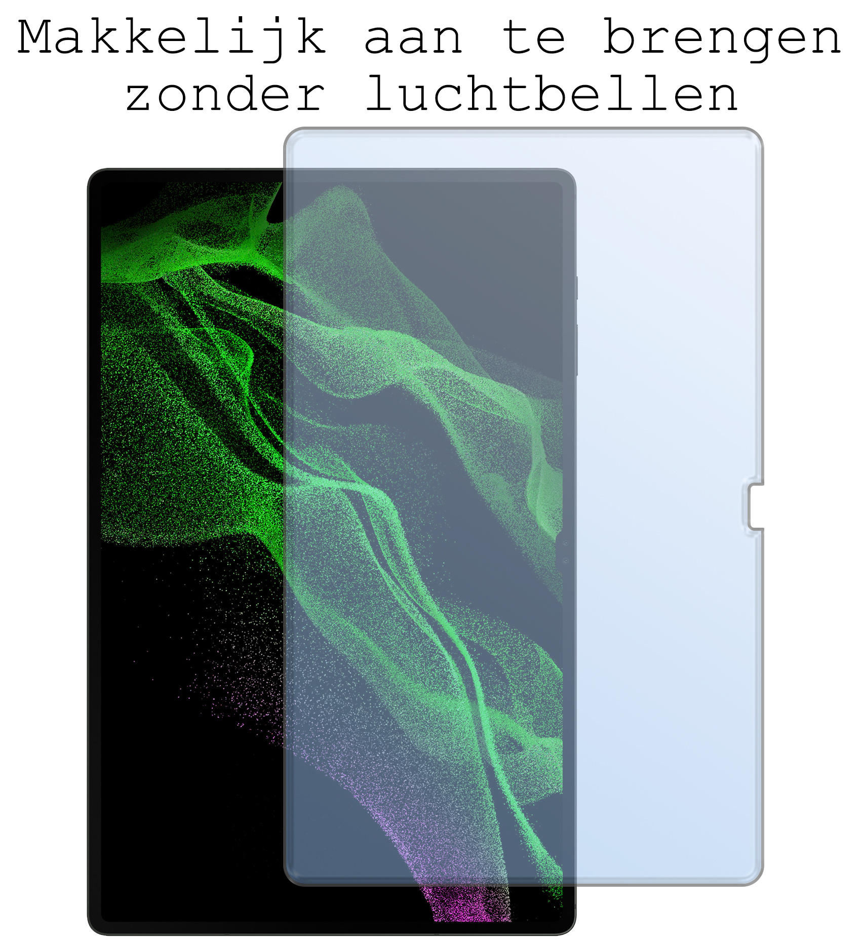 BASEY. Screenprotector Geschikt voor Samsung Galaxy Tab S9 Ultra Screenprotector Tempered Glass - Screenprotector Geschikt voor Samsung Tab S9 Ultra Screen Protector Beschermglas