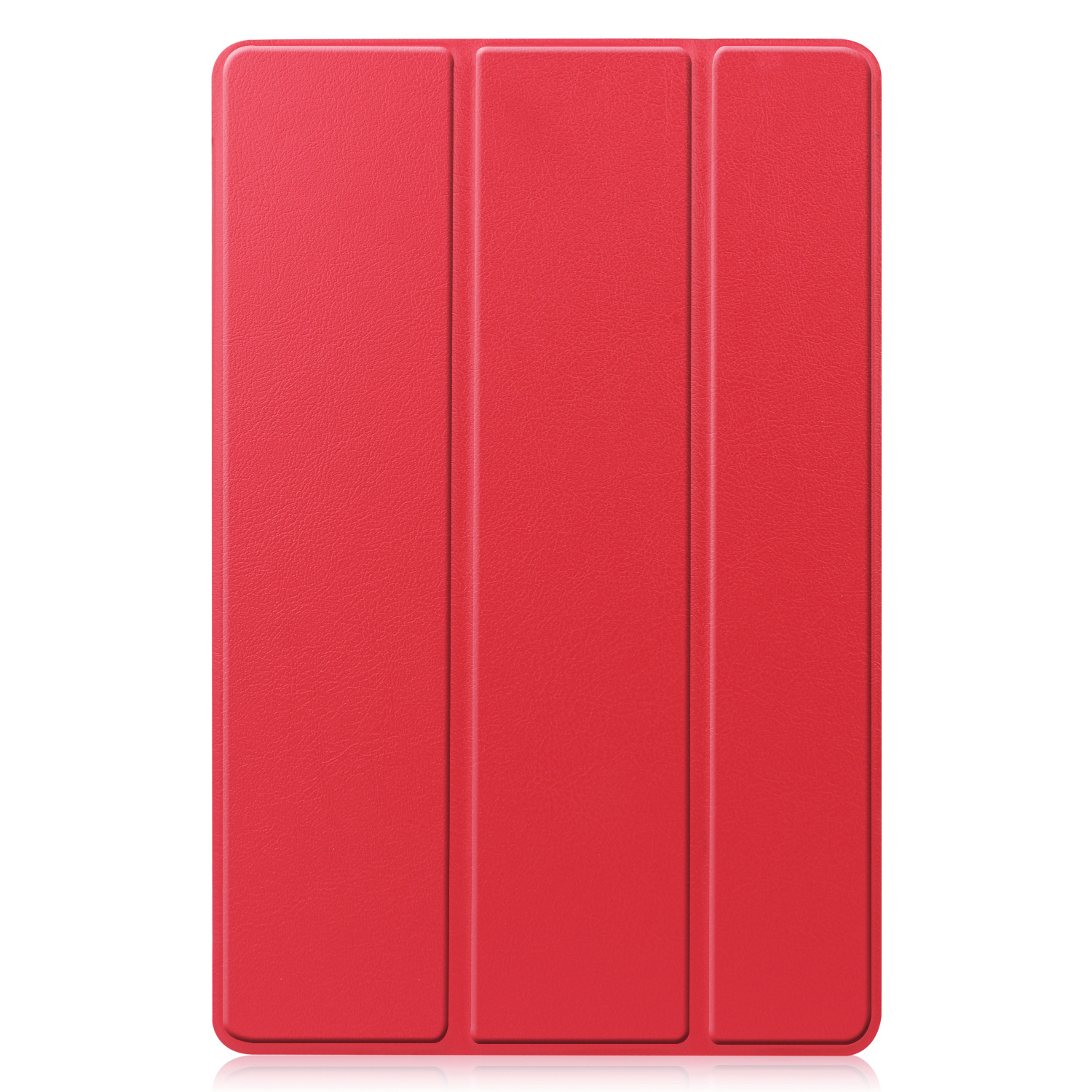 BASEY. Hoesje Geschikt voor Samsung Galaxy Tab S9 Ultra Hoes Case Tablet Hoesje Tri-fold Met Uitsparing Geschikt voor S Pen - Hoes Geschikt voor Samsung Tab S9 Ultra Hoesje Hard Cover Bookcase Hoes - Rood
