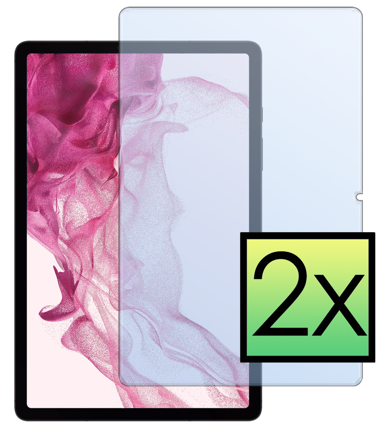 NoXx Screenprotector Geschikt voor Samsung Galaxy Tab S9 Screenprotector Bescherm Glas Screen Protector - 2x