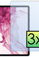 NoXx Screenprotector Geschikt voor Samsung Galaxy Tab S9 Screenprotector Bescherm Glas Screen Protector - 3x
