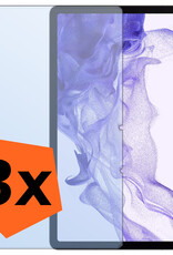 Nomfy Screenprotector Geschikt voor Samsung Galaxy Tab S9 Screenprotector Bescherm Glas - Screen Protector Geschikt voor Samsung Tab S9 Screenprotector Tempered Glass - 3 PACK