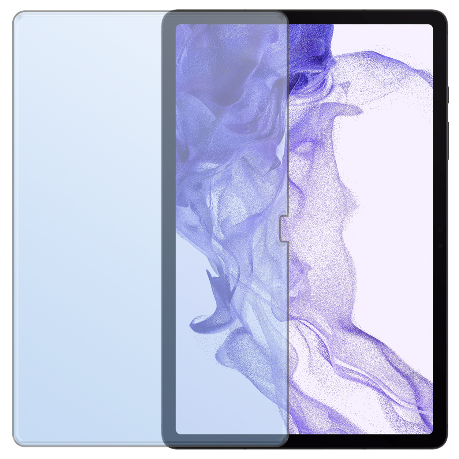 Nomfy Screenprotector Geschikt voor Samsung Galaxy Tab S9 Plus Screenprotector Bescherm Glas - Screen Protector Geschikt voor Samsung Tab S9 Plus Screenprotector Tempered Glass