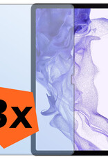 Nomfy Screenprotector Geschikt voor Samsung Galaxy Tab S9 Plus Screenprotector Bescherm Glas - Screen Protector Geschikt voor Samsung Tab S9 Plus Screenprotector Tempered Glass - 3 PACK