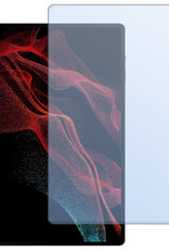 NoXx Samsung Galaxy Tab S9 Ultra Hoesje Case Hard Cover Met S Pen Uitsparing Hoes Bookcase Met Screenprotector - Rosé Goud