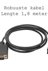BASEY. HDMI naar VGA Kabel 1,8 Meter - HDMI naar VGA Kabel Omvormer Converter
