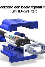 Nomfy VGA naar VGA Adapter Kabel Converter - VGA naar VGA 1080p Kwaliteit - 150 cm - Blauw