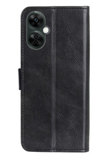 BASEY. Hoes Geschikt voor OnePlus Nord CE 3 Lite Hoesje Bookcase Hoes Flip Case Book Cover - Hoesje Geschikt voor OnePlus Nord CE 3 Lite Hoes Book Case Hoesje - Zwart