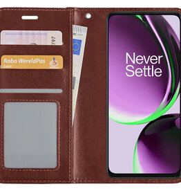 NoXx NoXx OnePlus Nord CE 3 Lite Hoesje Bookcase - Bruin