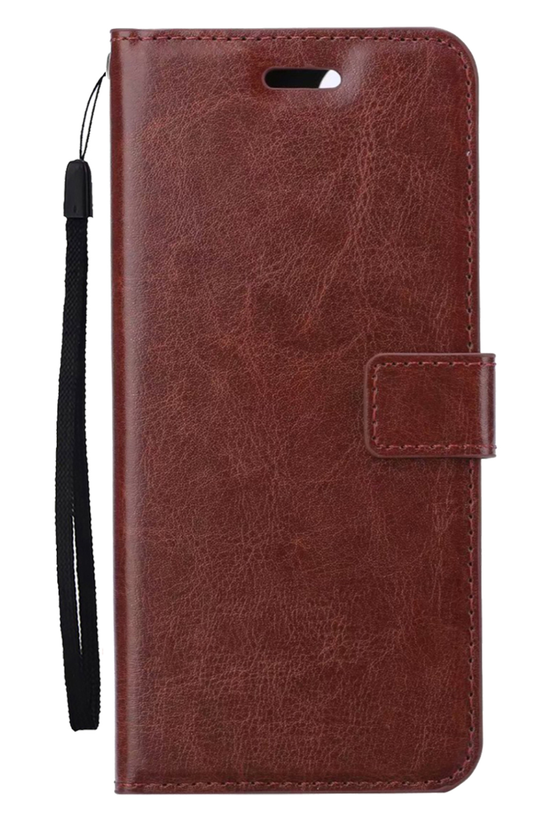 Nomfy Hoesje Geschikt voor OnePlus Nord CE 3 Lite Hoes Bookcase Flipcase Book Cover - Hoes Geschikt voor OnePlus Nord CE 3 Lite Hoesje Book Case - Bruin