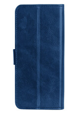 Nomfy Hoesje Geschikt voor OnePlus Nord CE 3 Lite Hoes Bookcase Flipcase Book Cover - Hoes Geschikt voor OnePlus Nord CE 3 Lite Hoesje Book Case - Donkerblauw