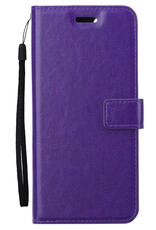 Nomfy Hoesje Geschikt voor OnePlus Nord CE 3 Lite Hoes Bookcase Flipcase Book Cover - Hoes Geschikt voor OnePlus Nord CE 3 Lite Hoesje Book Case - Paars
