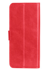 Nomfy Hoesje Geschikt voor OnePlus Nord CE 3 Lite Hoes Bookcase Flipcase Book Cover Met Screenprotector - Hoes Geschikt voor OnePlus Nord CE 3 Lite Hoesje Book Case - Rood