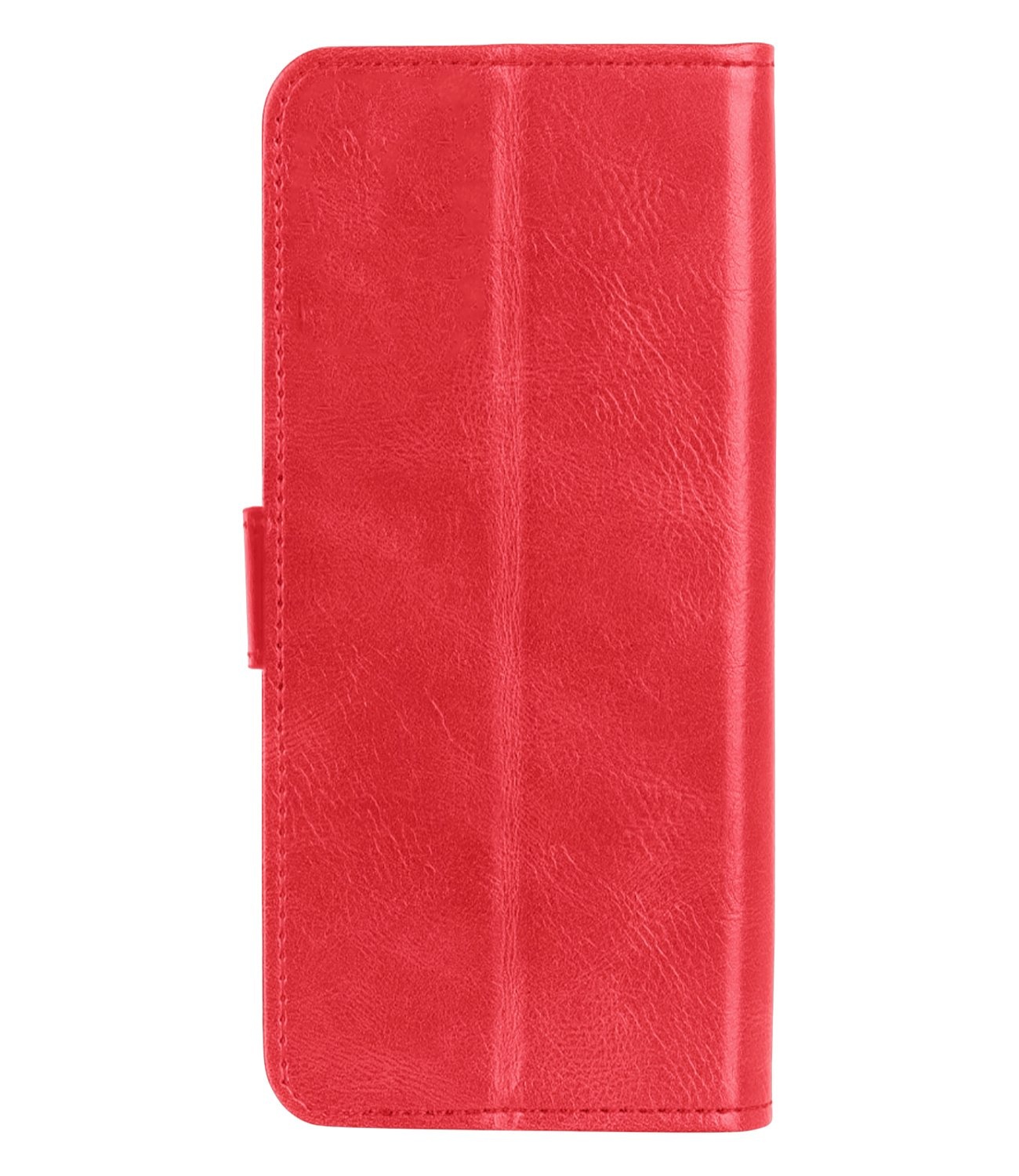 Nomfy Hoesje Geschikt voor OnePlus Nord CE 3 Lite Hoes Bookcase Flipcase Book Cover Met 2x Screenprotector - Hoes Geschikt voor OnePlus Nord CE 3 Lite Hoesje Book Case - Rood