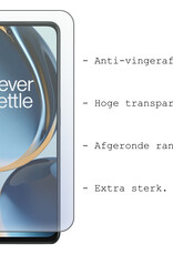 BASEY. Hoes Geschikt voor OnePlus Nord CE 3 Lite Hoesje Bookcase Hoes Flip Case Book Cover Met 2x Screenprotector - Hoesje Geschikt voor OnePlus Nord CE 3 Lite Hoes Book Case Hoesje - Donkerroze