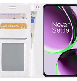 NoXx NoXx OnePlus Nord CE 3 Lite Hoesje Bookcase - Wit
