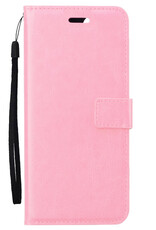 Nomfy Hoesje Geschikt voor OnePlus Nord CE 3 Lite Hoes Bookcase Flipcase Book Cover - Hoes Geschikt voor OnePlus Nord CE 3 Lite Hoesje Book Case - Lichtroze