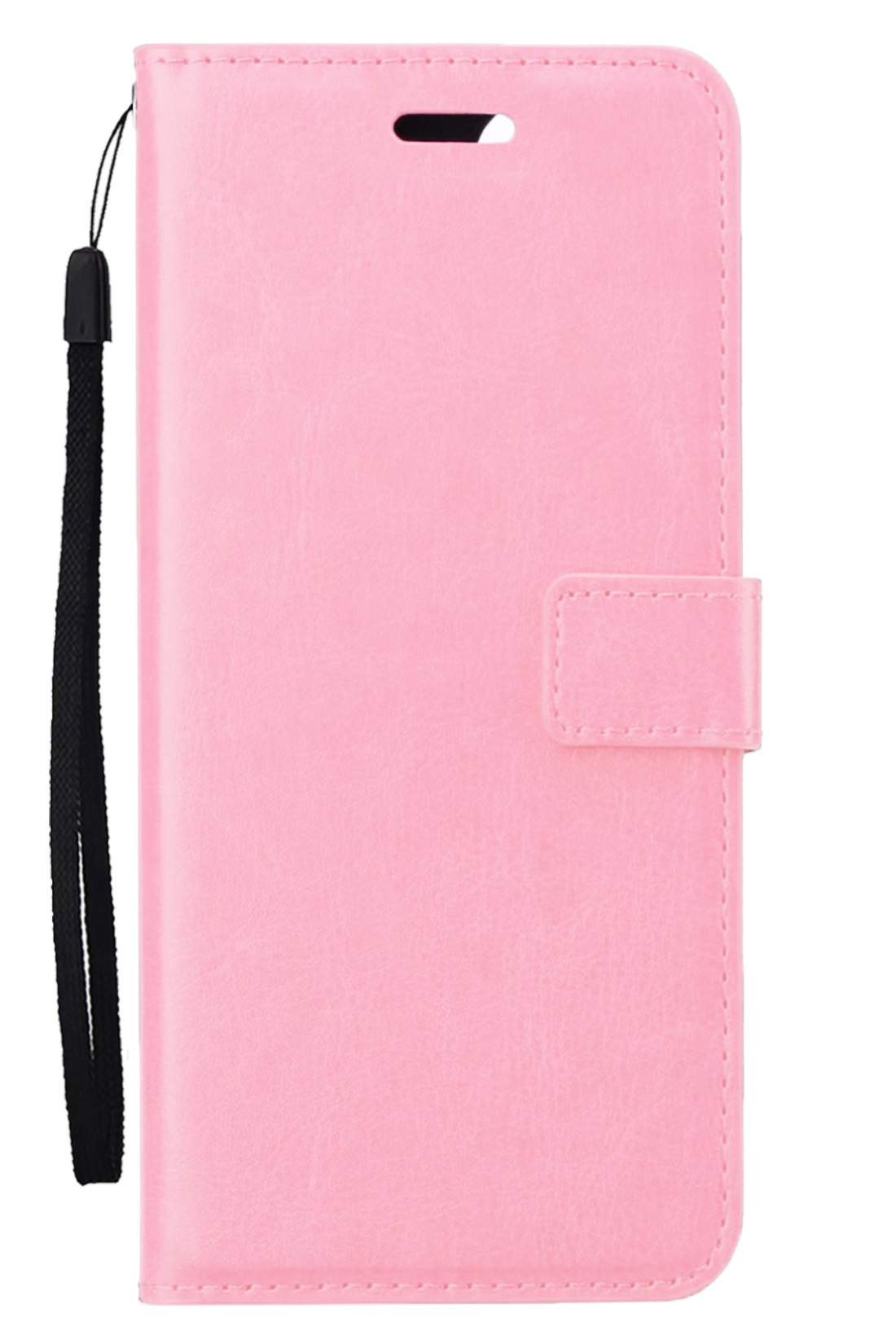 Nomfy Hoesje Geschikt voor OnePlus Nord CE 3 Lite Hoes Bookcase Flipcase Book Cover - Hoes Geschikt voor OnePlus Nord CE 3 Lite Hoesje Book Case - Lichtroze