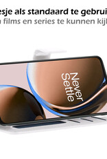 Nomfy Hoesje Geschikt voor OnePlus Nord CE 3 Lite Hoes Bookcase Flipcase Book Cover - Hoes Geschikt voor OnePlus Nord CE 3 Lite Hoesje Book Case - Wit