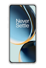 BASEY. Hoes Geschikt voor OnePlus Nord CE 3 Lite Hoesje Siliconen Back Cover Case - Hoesje Geschikt voor OnePlus Nord CE 3 Lite Hoes Cover Hoesje - Transparant