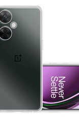 NoXx Hoes Geschikt voor OnePlus Nord CE 3 Lite Hoesje Cover Siliconen Back Case Hoes - Transparant