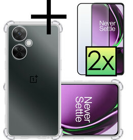 NoXx NoXx OnePlus Nord CE 3 Lite Hoesje Shockproof Met 2x Screenprotector
