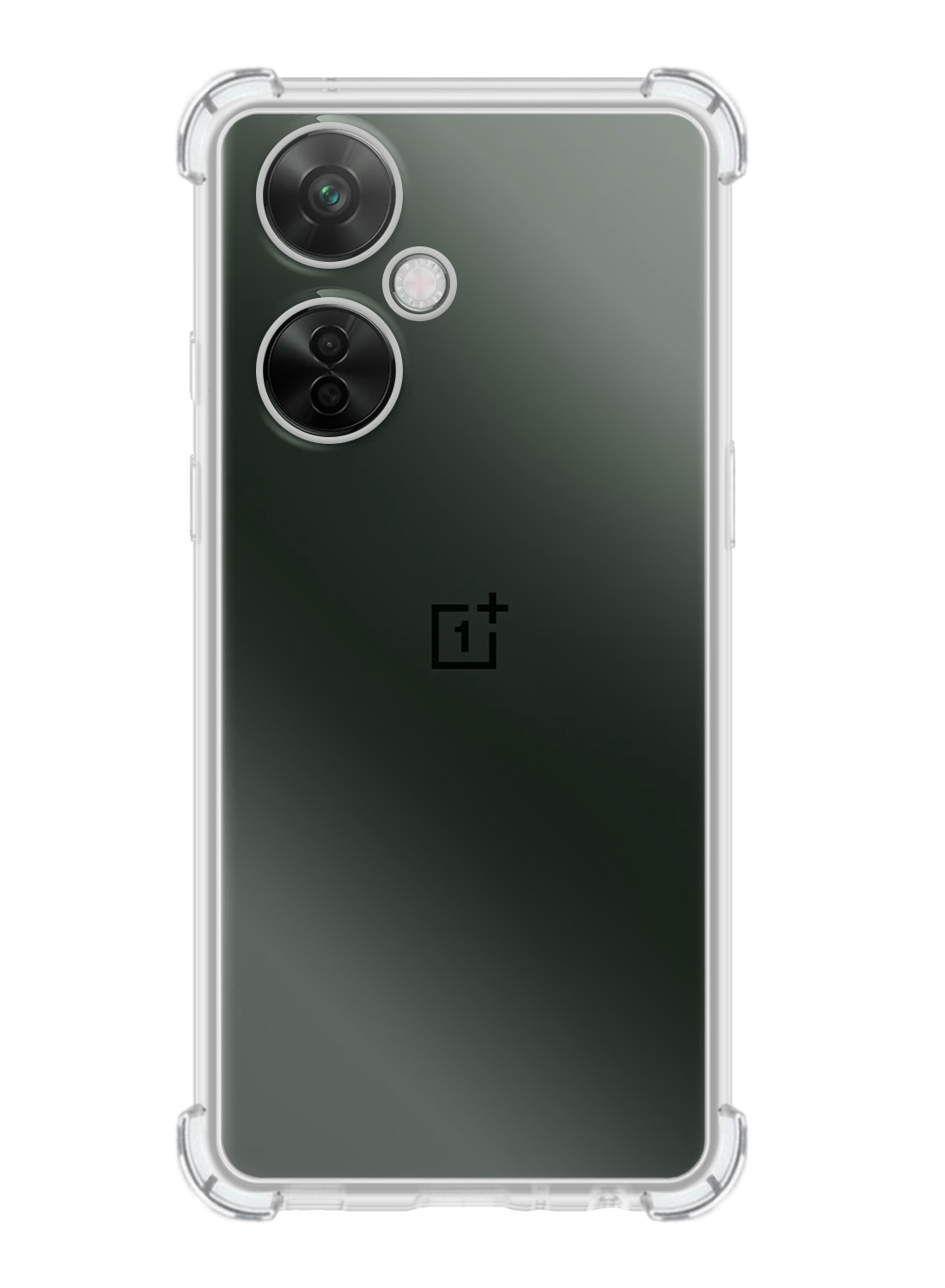 Nomfy Hoesje Geschikt voor OnePlus Nord CE 3 Lite Hoesje Shock Proof Cover Case Shockproof - Hoes Geschikt voor OnePlus Nord CE 3 Lite Hoes Siliconen Back Case - Transparant